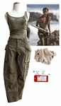 Alicia Vikander Screen-Worn Costume as Lara Croft in Tomb Raider -- With COA From MGM